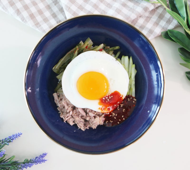 열무비빔밥 레시피 참치 비빔밥 양념장 만들기