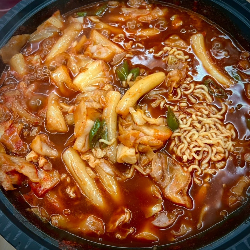 내돈내산 샘표 신당동 국물 떡볶이 양념으로 초간단 즉석떡볶이 만들기