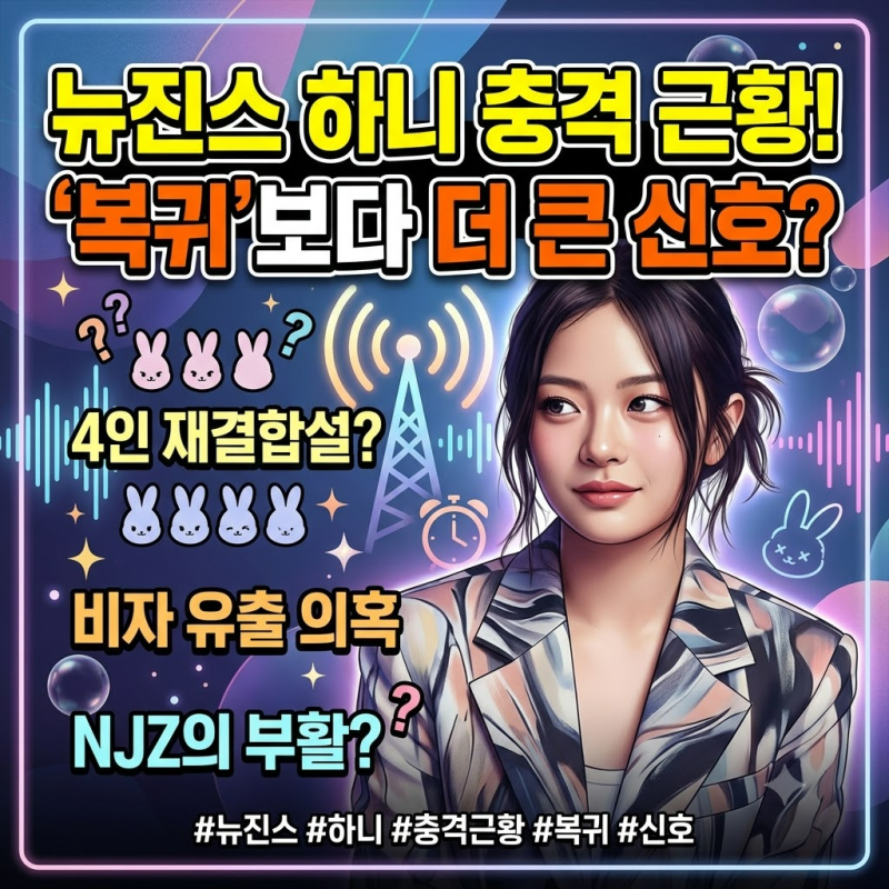 뉴진스 하니 근황, 복귀보다 더 큰 신호