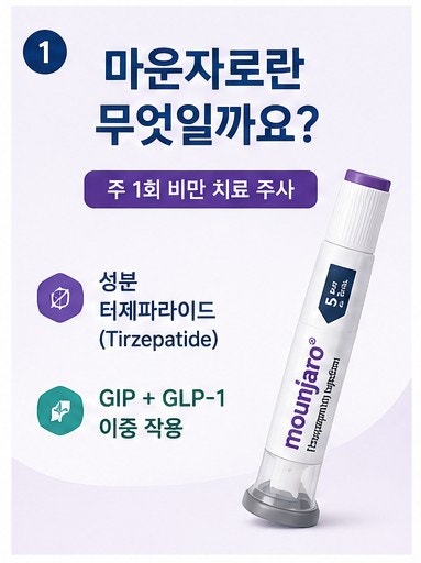 마운자로란? 효과부터 처방 기준·용량·부작용·가격까지 총정리
