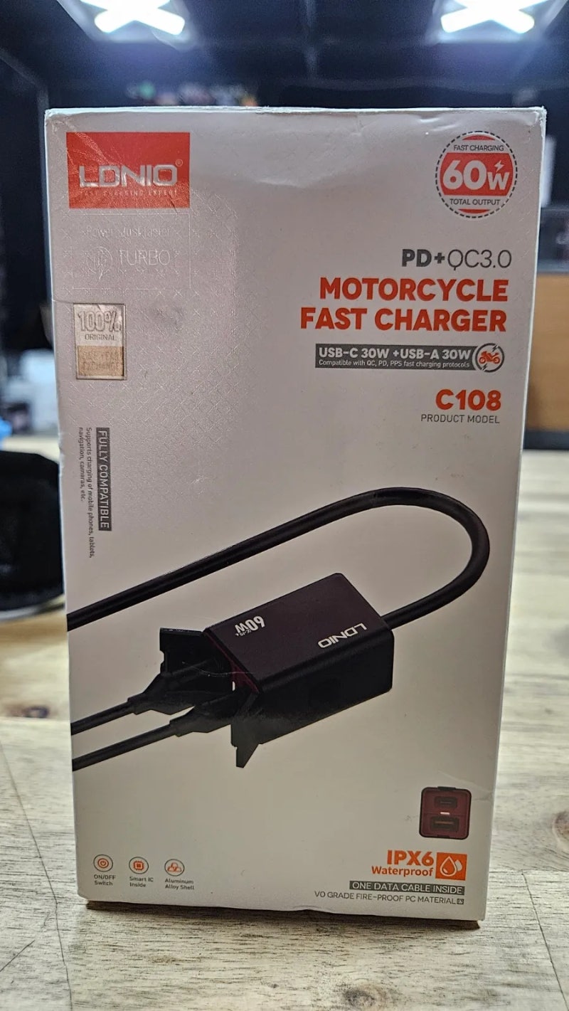 CBR650R DESEL Usb충전기 사망교체 LDNIO PD+ QC3.0 양방향Usb충전기 -비추