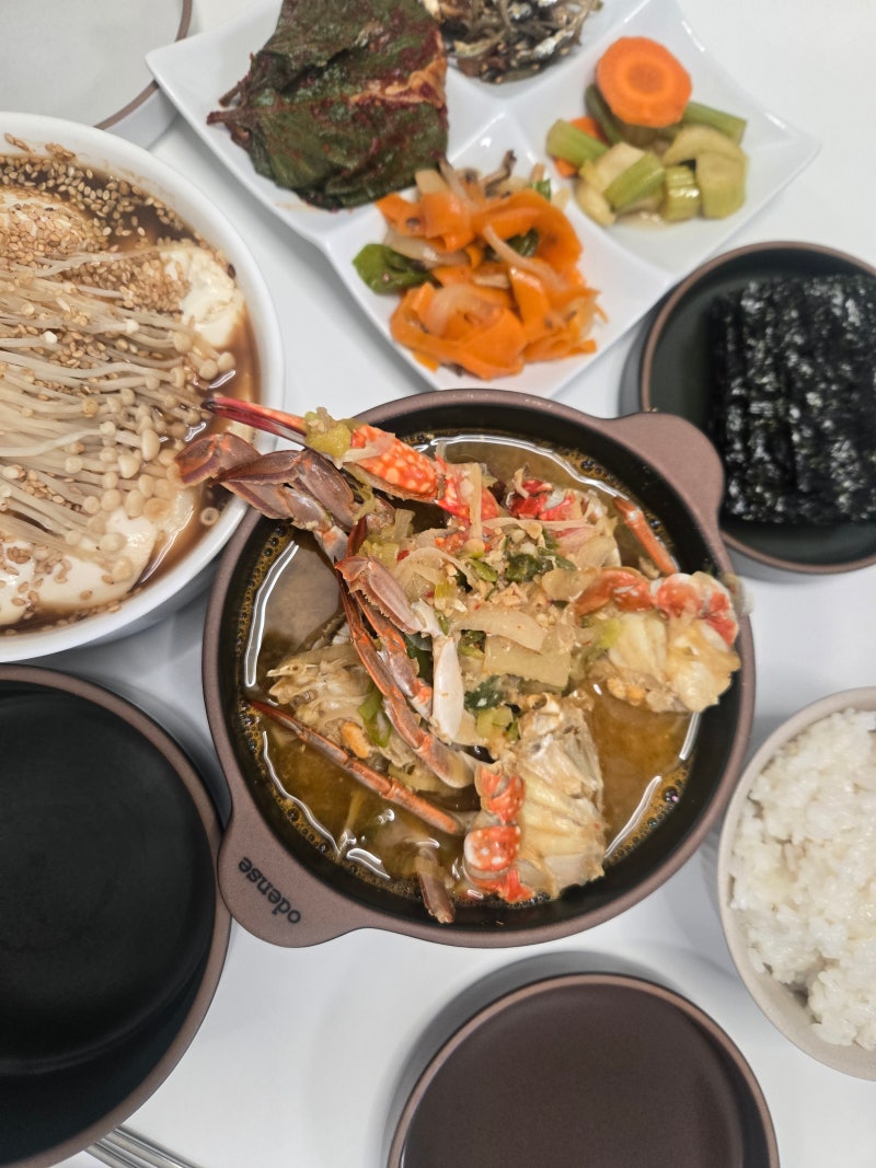 간단한 국물요리 신혼부부 국물요리추천 만원대 꽃게탕밀키트