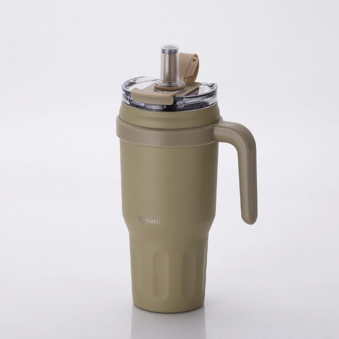 [핫딜] 하루 물 2L 완성! 쉬젤 워터짐 텀블러 올리브카키 1.2L 찐후기