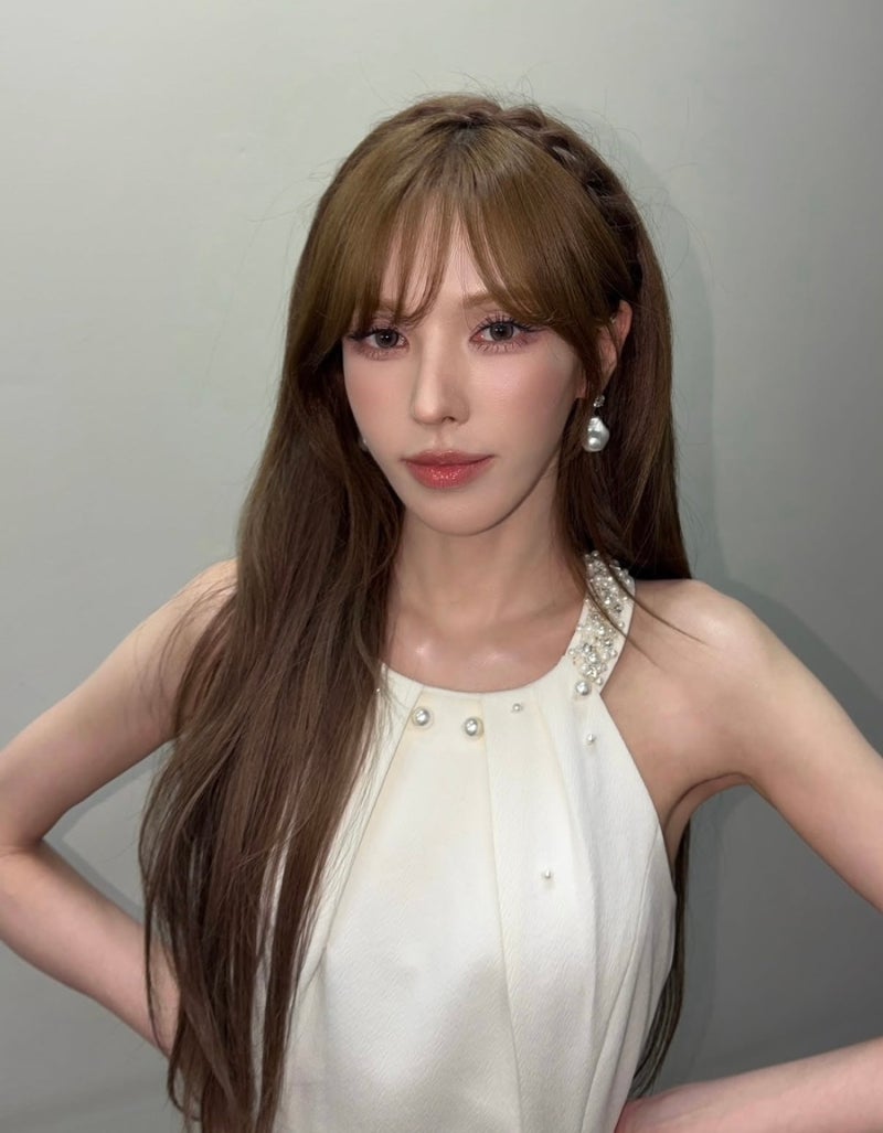 목포미용실 웬디컷의 정석 어넌트헤어 솔 레드벨벳 웬디 얼굴형 분석으로 알아보는 단발 레....