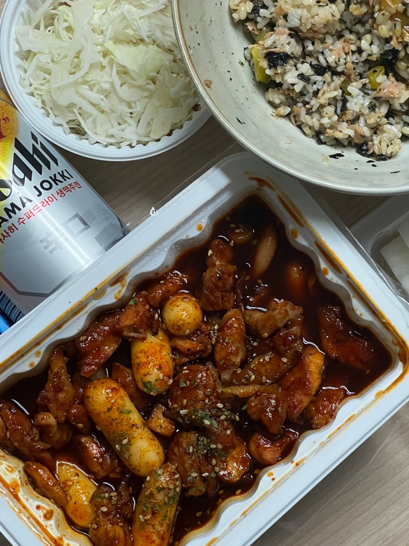 인천 연수동 숯불바베큐 맛집 코리안숯불바베큐 한식 순살 떡추가 후기