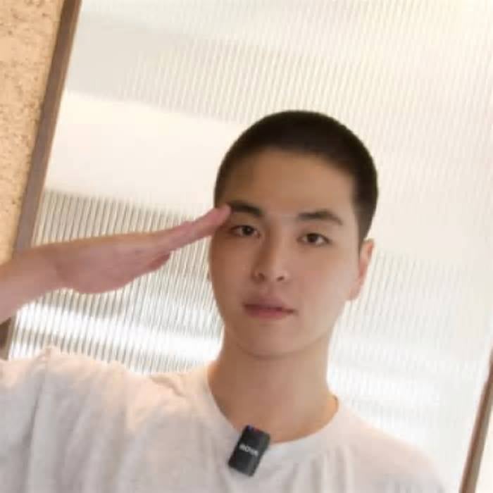 구준회, 삭발 모습 공개…입대 D-2 '건강히 잘