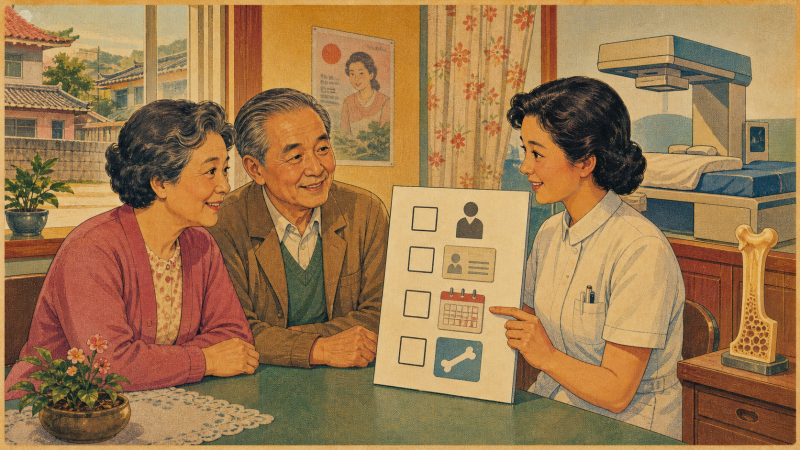 골다공증 검진, 나는 받을 수 있는지부터 확인하세요