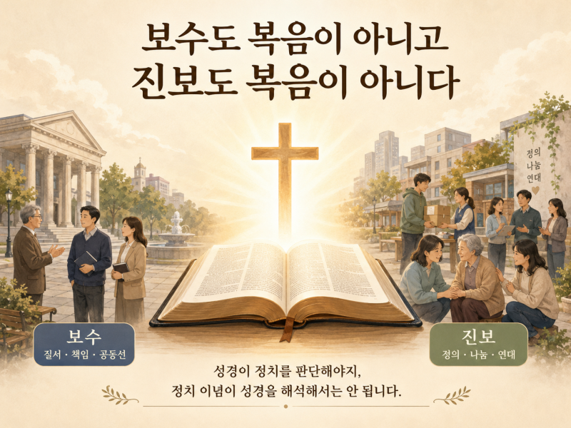한국교회 문제, 정치·이념화된 신앙의 문제(11편)