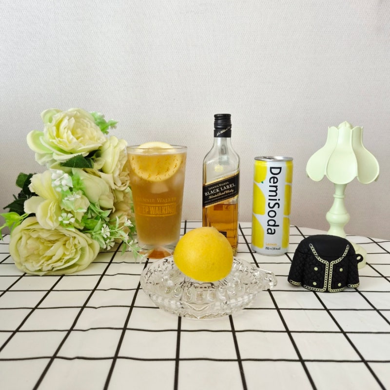 조니워커 블랙라벨 하이볼 추천 레시피 12년 위스키 하이볼 만드는법