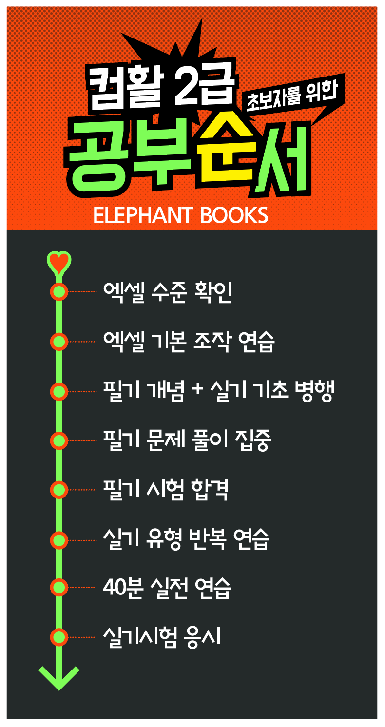 [컴활01-5] 컴활 2급 필기·실기 공부 순서｜초보자 준비 기간과 독학 계획