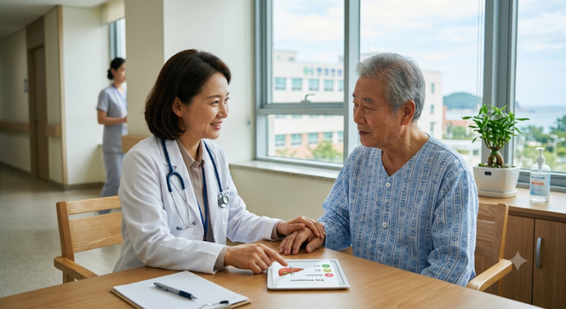말기 간경화(간경변증) 관리방법 및 주의사항