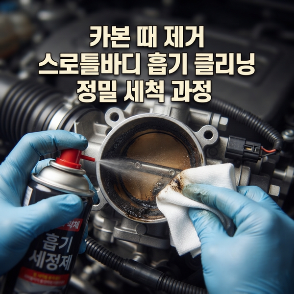 자동차 스로틀바디 청소 비용 공임 시세 및 자가 진단법