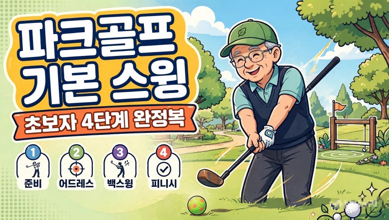 파크골프 기초 완벽정리! 장비부터 그립, 어드레스까지 초보 필수 가이드