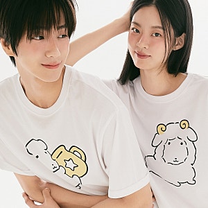 SPAO 스파오 프렌즈 가나디 반팔 티셔츠 잠옷 가격 매장 정리