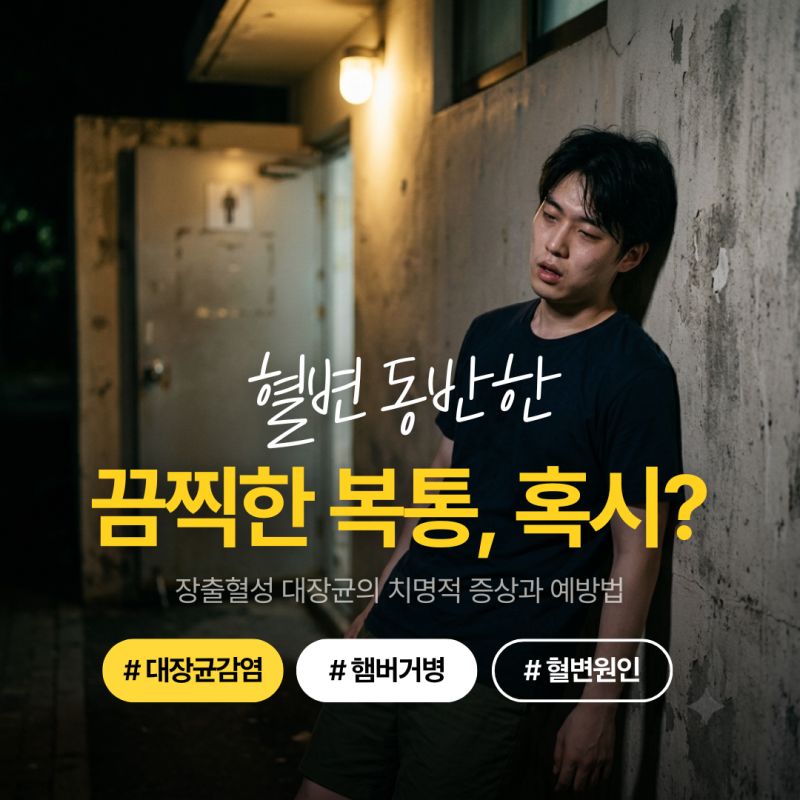 대장균 감염 증상, 복통과 혈변 나오면 햄버거병일까? 용혈성요독증후군 예방법 3가지