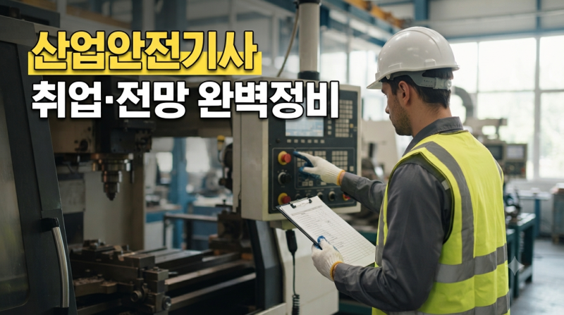 산업안전기사 자격증 취득방법 응시 대상부터 취업 진로까지 총정리