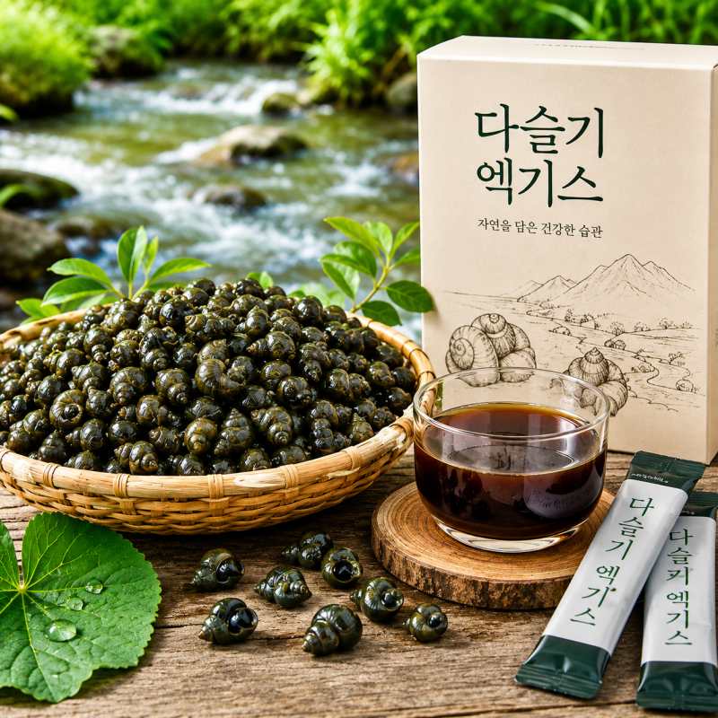 다슬기 효능, 다슬기 엑기스 효능 8가지 간 건강부터 영양성분, 먹는 법, 부작용까지
