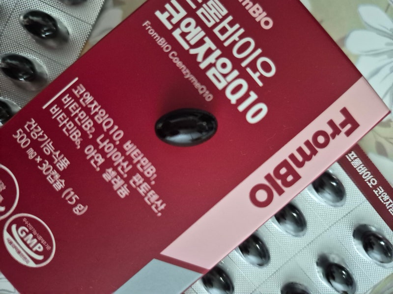 30대 후반 워킹맘의 항산화 케어 프롬바이오 코엔자임Q10