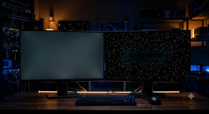 [모니터 비교] OLED vs 나노IPS 모니터 총정리 : 번인 걱정과 화질 차이, 내 용도엔 뭐가 맞을까