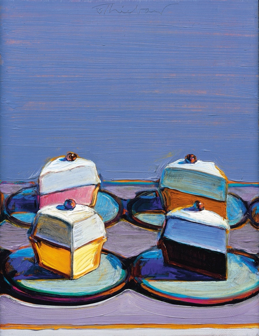 웨인 티보(Wayne Thiebaud)_ 삼각형을 크림파이로 (1920–2021)