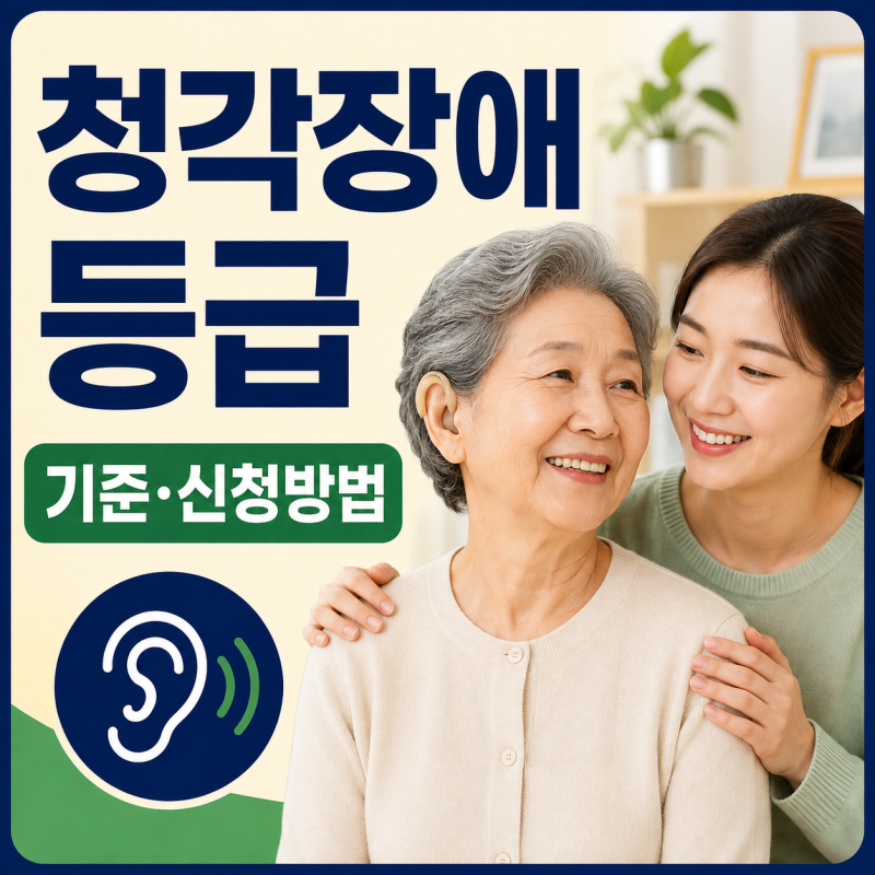 청각장애 등급 심사 받는법 및 판정 기준｜청각장애등급 혜택까지
