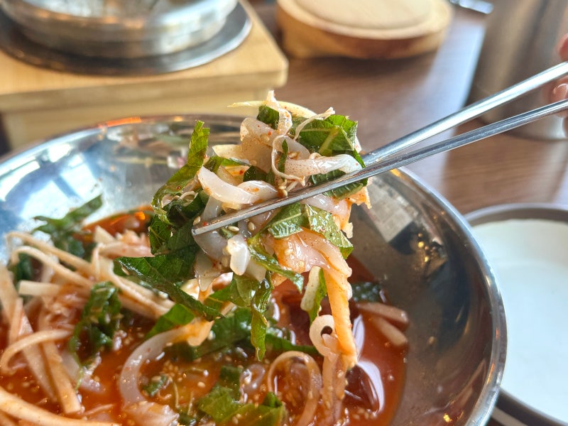 제주공항 근처 물회 맛집 | 제주공항 아침식사 맛집 [제주온솥 제주공항점]