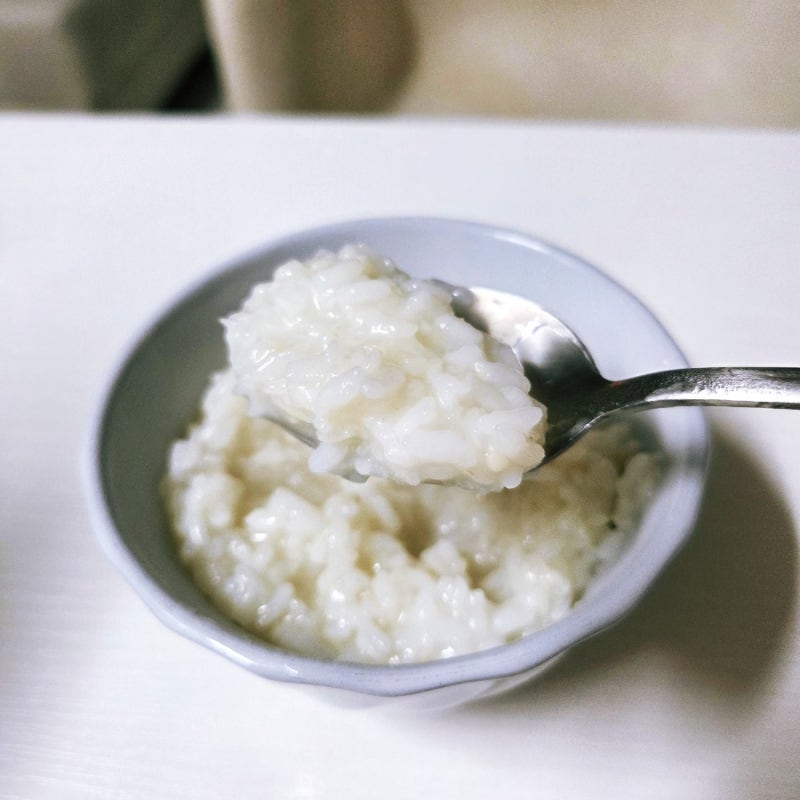 흰죽 끓이는 법 생쌀부터 찬밥까지! 냄비 흰죽 레시피