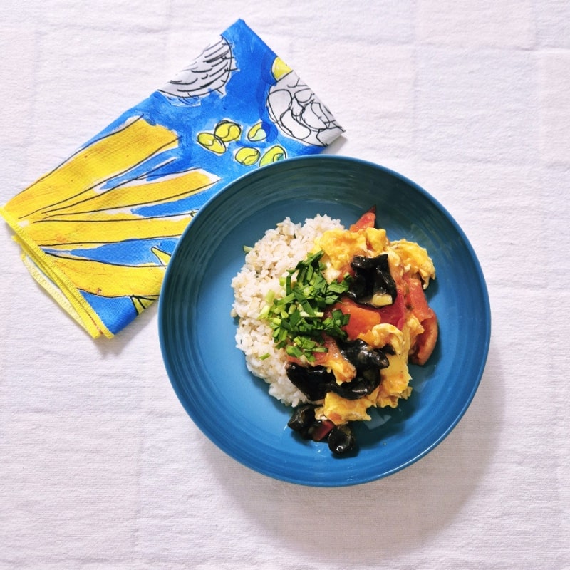토마토 달걀 볶음 덮밥 만들기,토달볶❤️