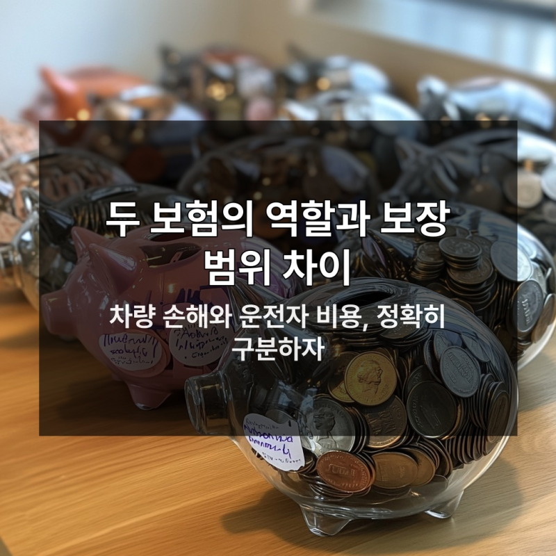 자동차보험과 운전자보험 제대로 모르면 큰 손해 보는 이유