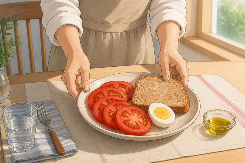 아침 토마토 효능, 공복보다 식사와 함께 먹어도 괜찮을까