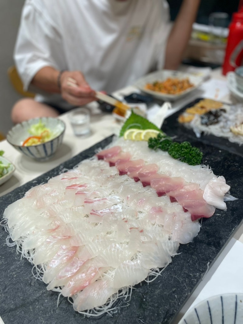 강릉커피거리맛집 해송횟집후기
