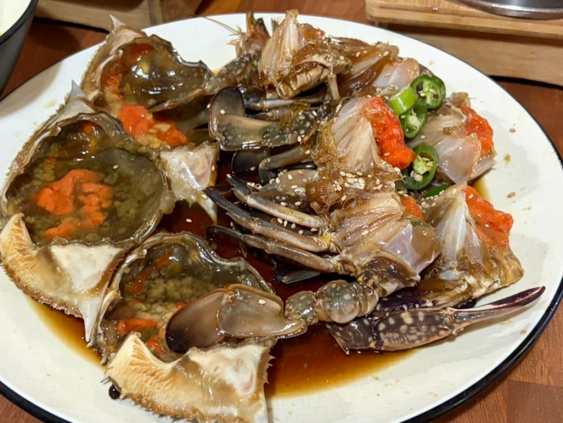 청주 율량동 맛집 조선게장집 연평도 암꽃게 간장게장 양념게장 반반 후기