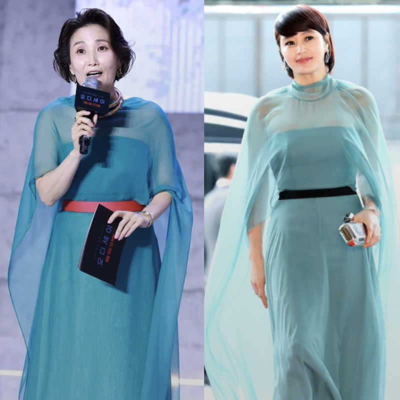 "Kim Hye-soo Came to Mind..." The MC's Dress Fashion That Recently Caused a Stir, Her Elegance Was Not at All Inferior