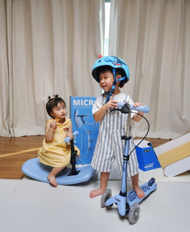 마이크로 락앤고 아기킥보드, 12개월 돌부터 쓰는 3IN1 유아킥보드 후기