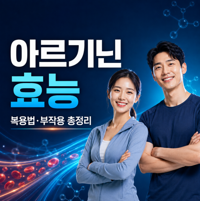 아르기닌 효능, 남자·여자 효과부터 복용법·부작용까지 알아보자
