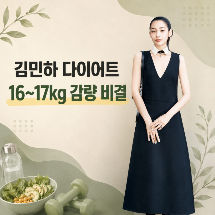 김민하 다이어트 방법, 어떻게 살 뺐을까? 식단부터 감량 비결까지 총정리
