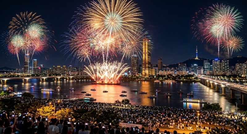 여의도 불꽃축제 주차장 명당 추천! 사전예약 꿀팁부터 히든 관람 스팟까지 정리