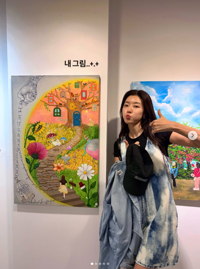 "다시 봐도 안 믿겨" 박한별, 인생 첫 미술대회에서 벌어진 놀라운 결과