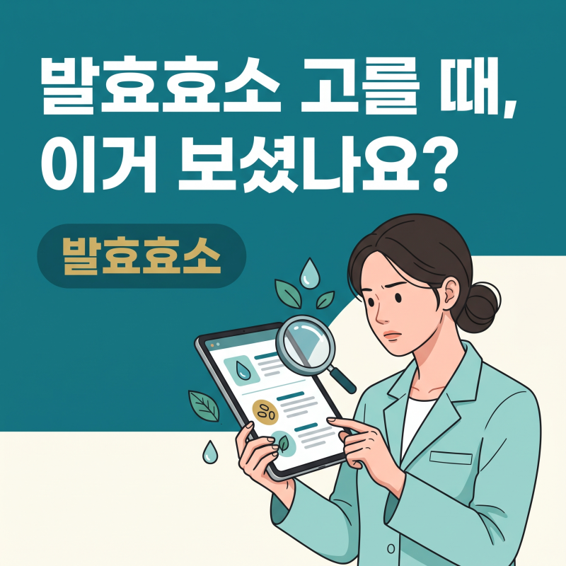 발효효소, 제품 고르기 전 원재료표에서 꼭 확인해야 할 기준