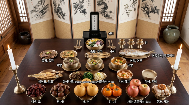 [추석 명절 준비] 차례상 차리는 법부터 전 예쁘게 부치는 꿀팁, 간편식 활용법까지 완벽 정....
