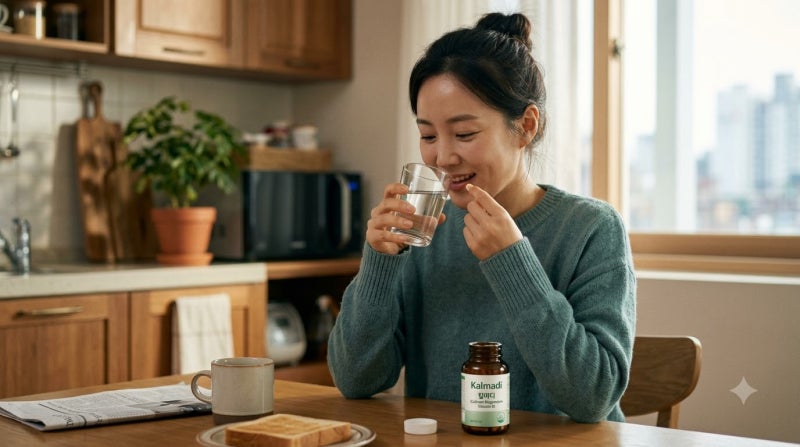 칼마디 효능과 칼슘 마그네슘 비타민D 비율 하루 권장량 총정리!