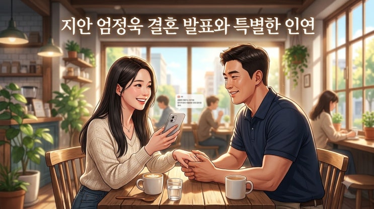 <b>지안</b> <b>엄정욱</b> <b>결혼</b> 발표 <b>엄정욱</b>과의 특별한 인연