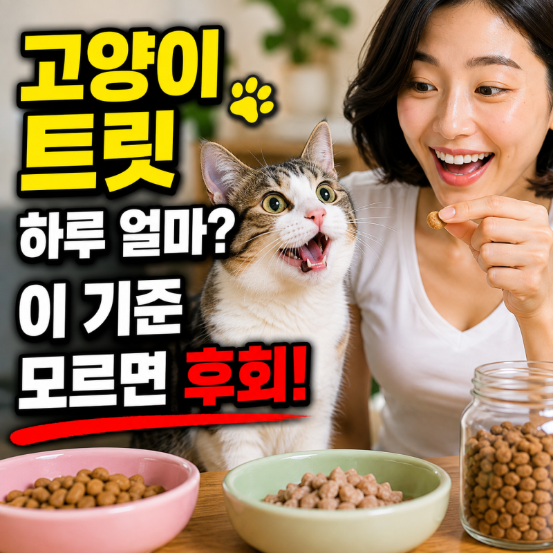 고양이 트릿 급여량은? 아기 고양이 간식 추천 수제간식 선택 방법