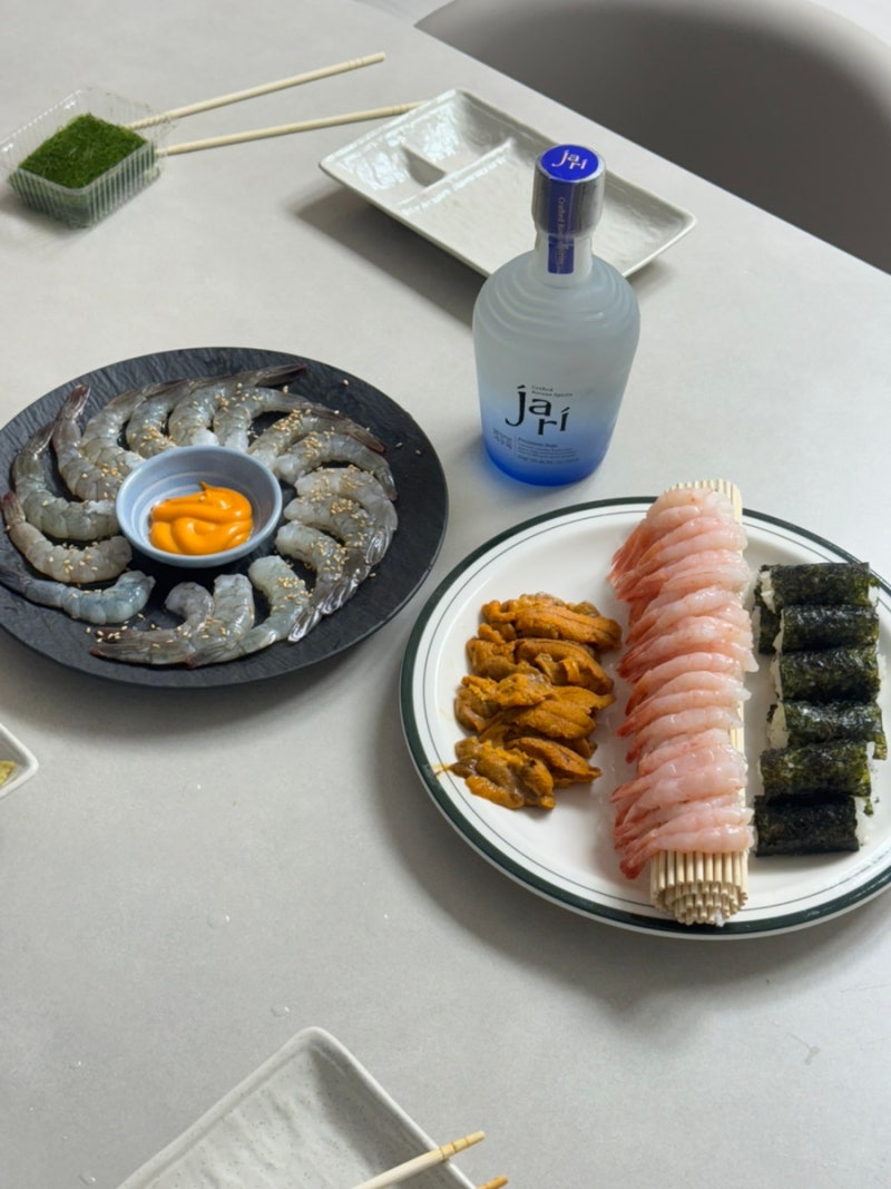 요즘핫한 통수산 생새우회 손질제품 온라인 택배 구매후기 (내돈내산)