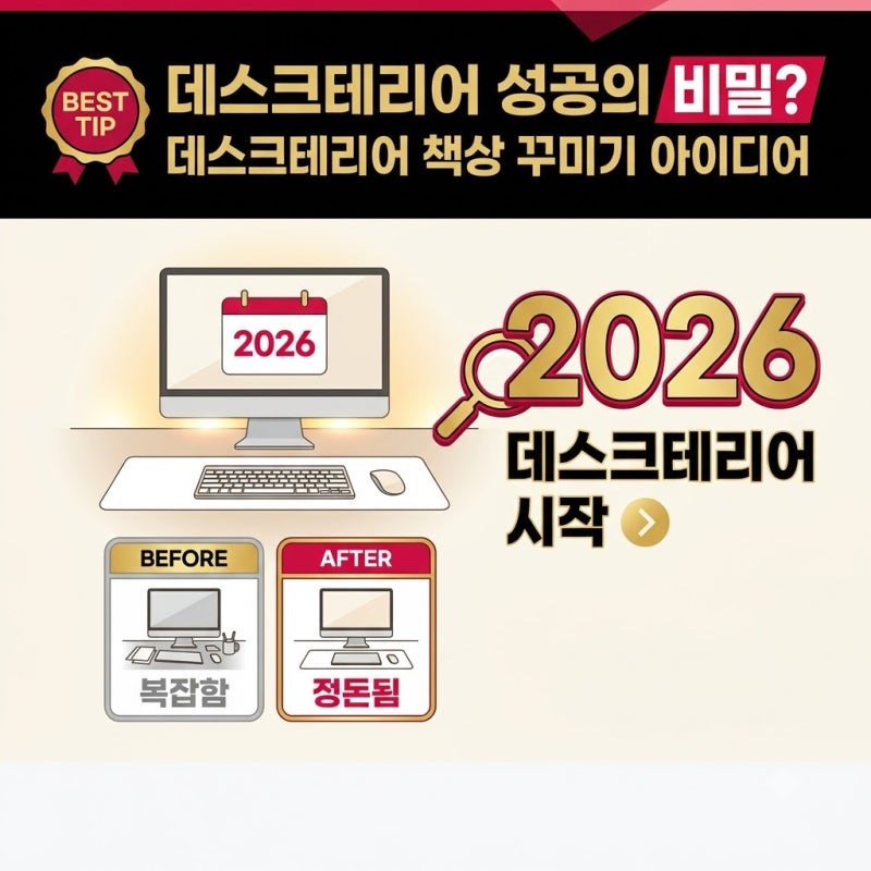 데스크테리어 책상 꾸미기 아이디어 나에게 맞는 진짜 몰입은… 한 끗 차이