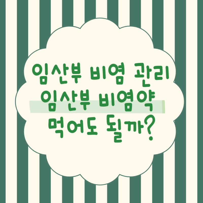 임산부 비염 관리, 임산부 비염약 먹어도 될까? 약사가 정리하는 복용 가능한 약!
