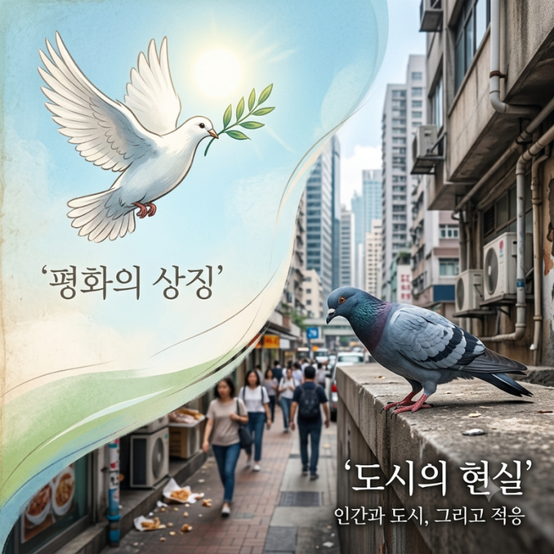 평화의 상징이었던 비둘기, 어쩌다 ‘도시의 골칫거리’가 되었을까?