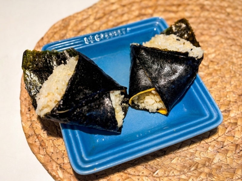 참치마요 삼각김밥 만들기, 체다치즈 넣은 초간단 도시락 주먹밥 레시피