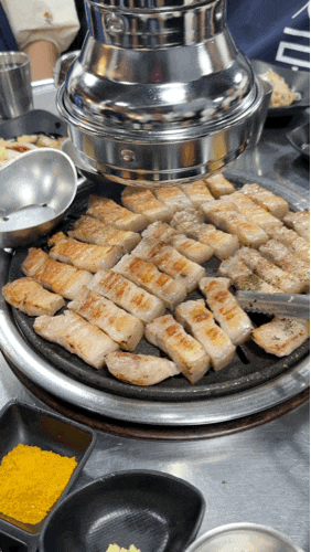 울산 삼산 고기맛집 식신통삼겹구이, 오겹살 먹고 온 후기