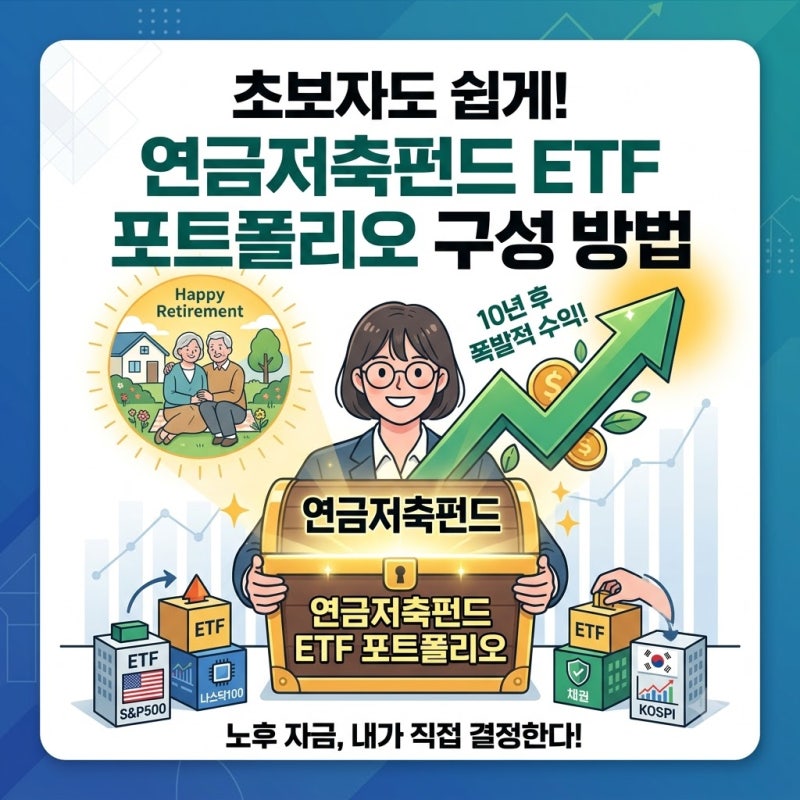 초보자를 위한 연금저축펀드 ETF 포트폴리오 구성 방법